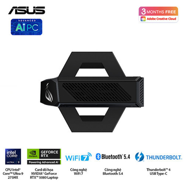 PC Mini ASUS ROG NUC RNUC15JNK9X289A0 ( Ultra 9  275HX | 32GB | 1TB | RTX 5080 | Win 11)