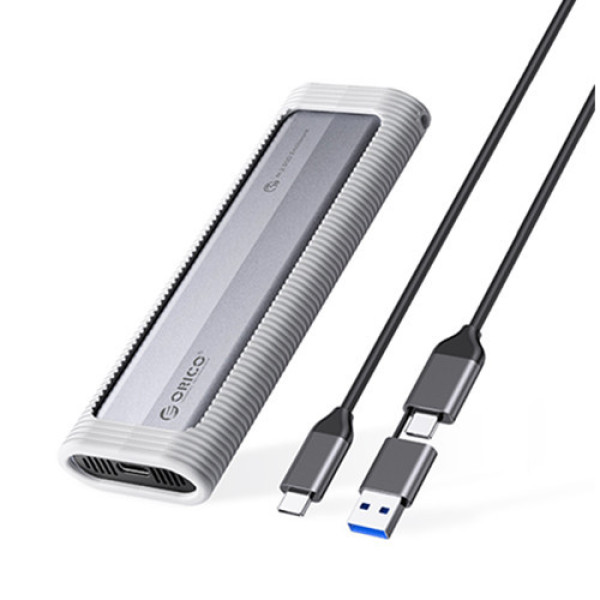 Hộp ổ cứng SSD ORICO M.2 NVME TypeC - Tốc độ 10Gbps (AXM2-G2-V1-GY-BP)