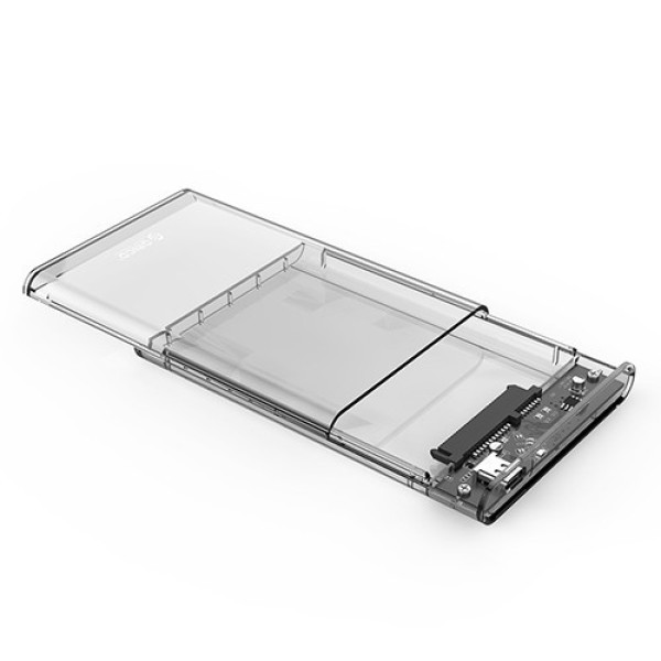 Hộp ổ cứng Orico 2.5 inch 2139C3-G2-CR TypeC trong suốt