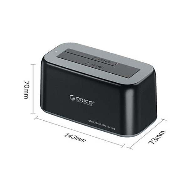 Docking ORICO 6819C3-V1-EU-BK-BP-HW 1 khe cắm TypeC USB 3.2 Gen2