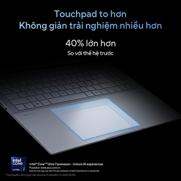 Laptop Asus Vivobook S 16 S5606CA-RI171WS (Ultra 7 255H | 16GB | 512GB | Intel® Arc™ Graphics | 16.0inch 3K OLED | Win 11 | Office | Xanh) 