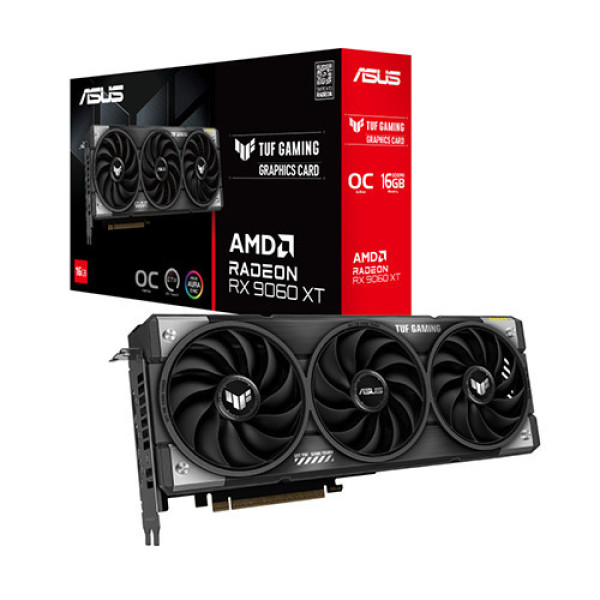 VGA Asus TUF Gaming RX 9060 XT 16GB OC (TUF-RX9060XT-O16G-GAMING)