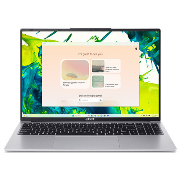 Laptop Acer Aspire Lite 16 AI AL16-71P-71WU NX.D4XSV.002 (Ultra 7 155H | 16GB | 512GB | Intel® Iris® Xe Graphics | 16 inch FHD+ | Win 11 | Bạc)