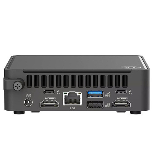 PC Mini Asus NUC 15 Pro Tall RNUC15CRHU500000I (Intel Core Ultra 5 255H | 2xDDR5-6400 | 2xNVMe,SATA | Intel Arc Graphics | Đen))