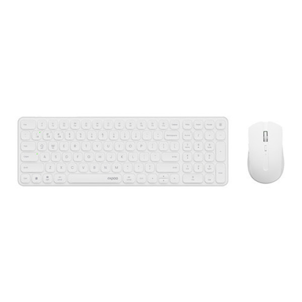 Combo Bàn phím + Chuột không dây Rapoo 9350S Trắng