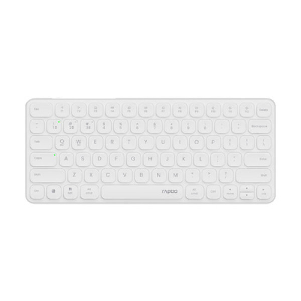 Bàn phím không dây Rapoo E9050L đa kết nối - Trắng