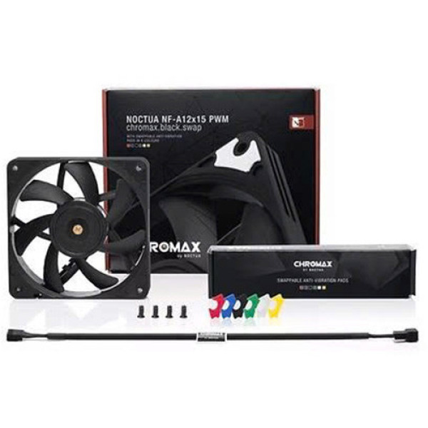 Fan case NOCTUA NF-A12X15-PWM-CH-BK-S