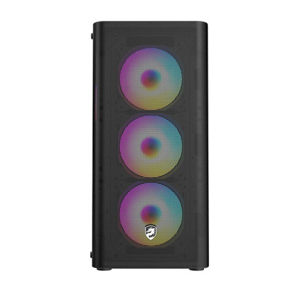 Vỏ Case VITRA SAPHIRA AX15 BLACK KÈM 3FAN RGB