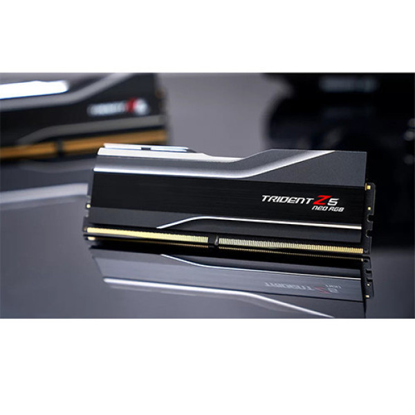 Ram GSkill Trident Z5 Neo RGB 64GB (2x32GB) DDR5 6000Mhz Black (F5-6000J3636F32GX2-TZ5NR) (AMD EXPO+Intel XMP)