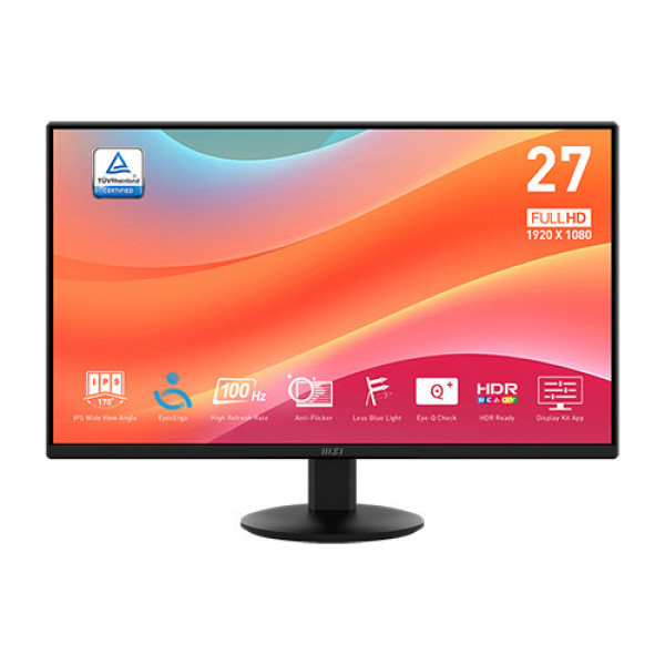 Màn Hình MSI PRO MP272L (27 inch | IPS | FHD | 100Hz | 1ms)