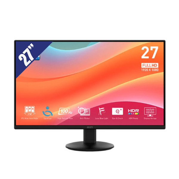 Màn Hình MSI PRO MP272LKL (27 inch | IPS | FHD | 100Hz | 1ms)