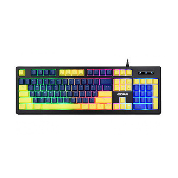 Bàn phím cơ E-Dra EK302 Blue + Yellow chống nước