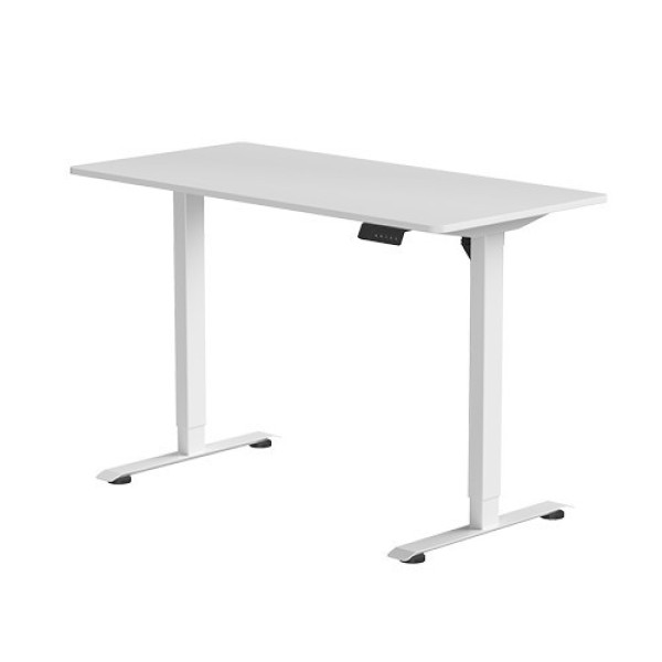 Bàn gaming điện nâng hạ chiều cao WARRIOR Paladin Series WGT602 White