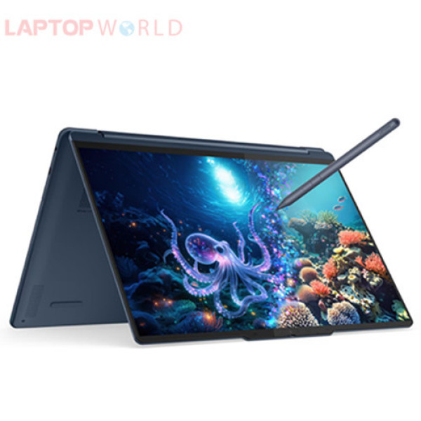 Laptop Lenovo Yoga 9 2in1 14ILL10 83LC002LVN (Core Ultra 7 258V | 32GB | 1TB | Intel Arc Graphics 140V | 14 inch 4K WQUXGA OLED | Cảm ứng | Win 11 | Office | Xanh) 