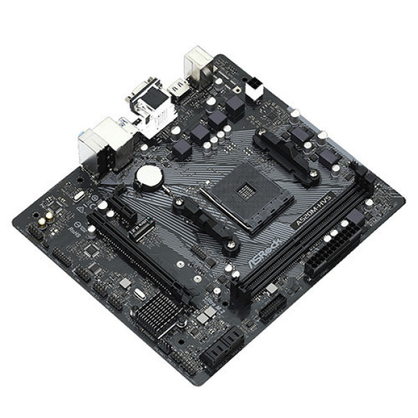 Mainboard Asrock A520M-HVS (AMD A520 | Socket AM4 | M-ATX | 2 Khe Ram)
