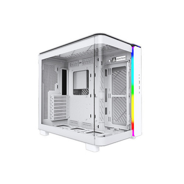 Vỏ Case Montech KING 95 PRO White (ATX | Mid Tower | Màu Trắng | 6 Fan ARGB)