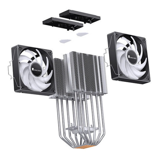 Tản Nhiệt Khí CPU Jonsbo CR-3000E ARGB - Đen
