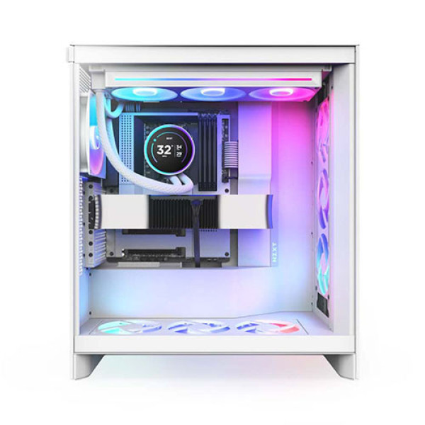 Tản Nhiệt Nước NZXT KRAKEN PLUS 360 RGB V2 WHITE - 360MM