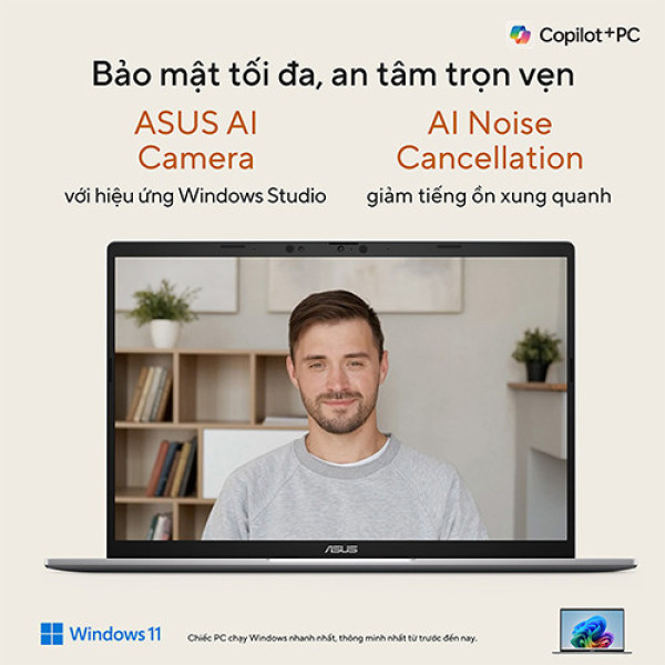 Laptop ASUS Vivobook S14 M3407KA-SF034WS ( Ryzen AI 5 330 | 16GB | 512GB | AMD Radeon™ Graphics | 14inch FHD OLED | Win 11)