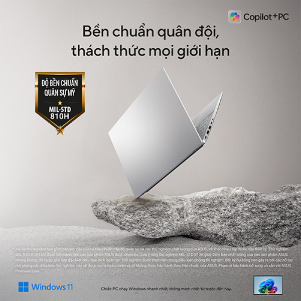 Laptop ASUS Vivobook S14 M3407KA-SF034WS ( Ryzen AI 5 330 | 16GB | 512GB | AMD Radeon™ Graphics | 14inch FHD OLED | Win 11)