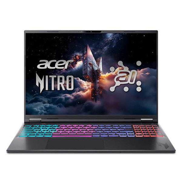 Laptop Acer Gaming Nitro 16 AI ProPanel AN16S-61-R5F4 NH.QXFSV.001 (Ryzen™ AI 7 350 | 16GB | 512GB | RTX™ 5060 8GB | 16inch FHD+ 180Hz | Win 11 | Đen)