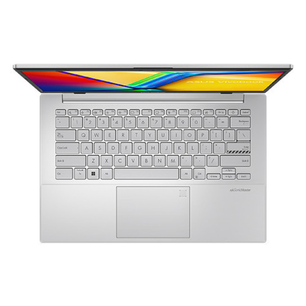 Laptop Asus Vivobook Go 14 E1404FA-EB482W (Ryzen™ 5-7520U | 16GB | 512GB | AMD Radeon™ Graphics | 14 inch FHD | Win 11 | Bạc)