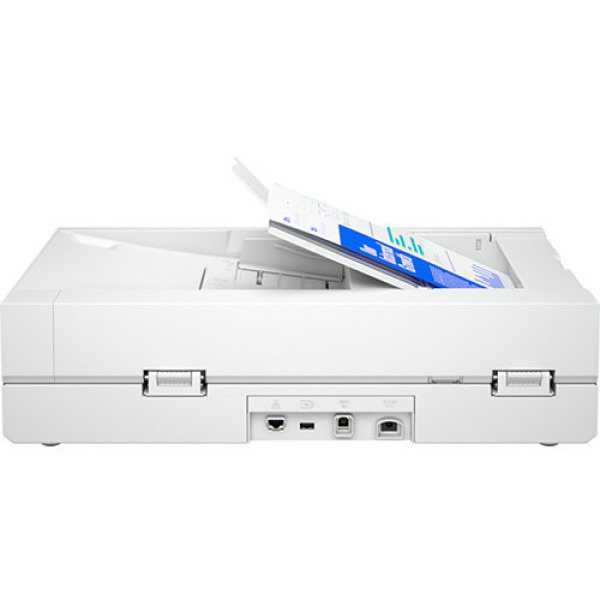 Máy Scan HP Scanjet Pro N4600 FNW1 20G07A (Scan đảo mặt | A4 | A5 | ADF | USB | LAN | WIFI)