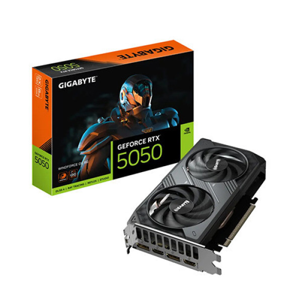VGA Gigabyte RTX 5050 WINDFORCE OC 8GB (N5050WF2OC-8GD)