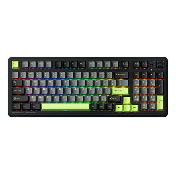 Bàn phím cơ Machenike KG98 Black Green Purple Gold Switch