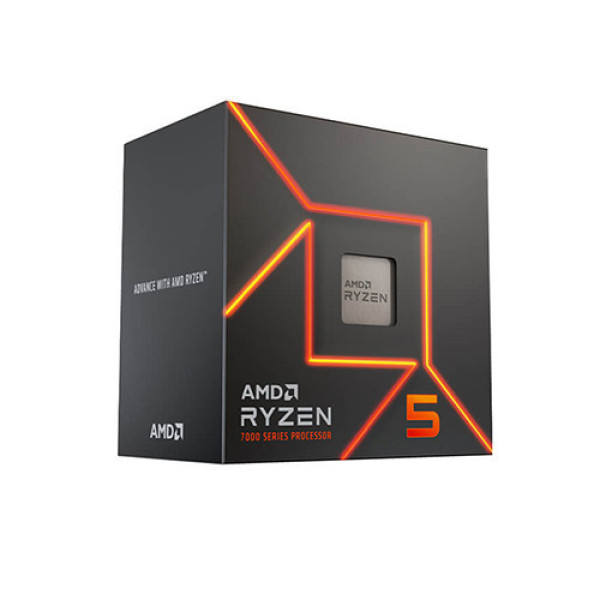 CPU AMD Ryzen 5 7500F (AMD AM5 | 6 Core | 12 Thread | Base 3.7Ghz | Turbo 5.0Ghz | Cache 38MB | No iGPU)