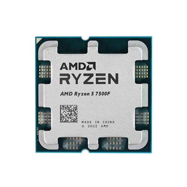 CPU AMD Ryzen 5 7500F TRAY (AMD AM5 | 6 Core | 12 Thread | Base 3.7Ghz | Turbo 5.0Ghz | Cache 38MB | No iGPU)