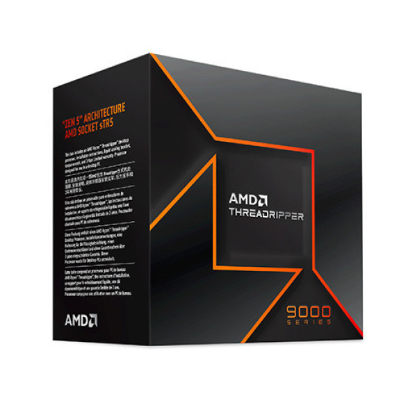 CPU AMD Ryzen Threadripper 9960X (sTR5 | 24 Core | 48 Thread | Base 4.2 GHz | Turbo 5.4 GHz | Cache 152 MB)