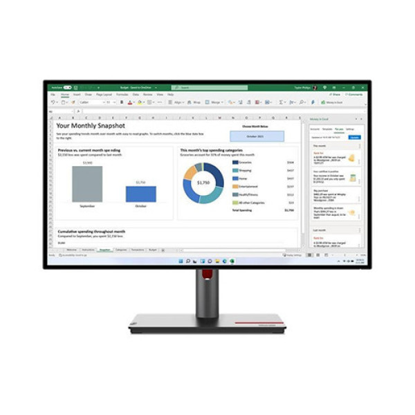 Màn hình Lenovo ThinkVision P27q-30 63A2GAR1WW (27 inch | 2K | IPS | 60Hz)