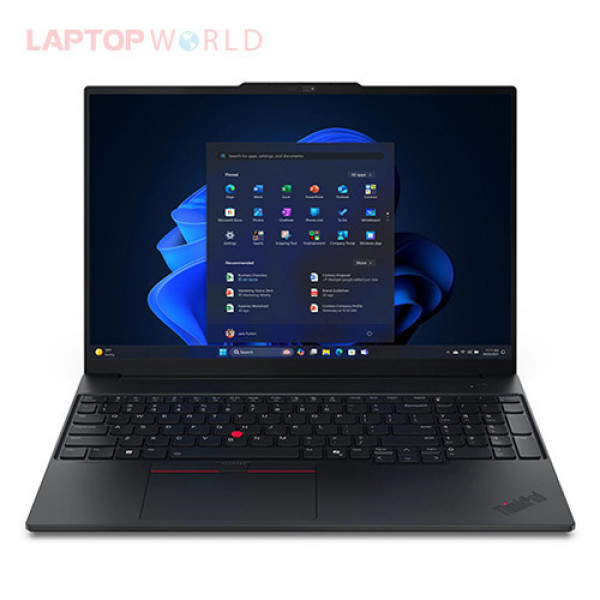 Laptop Lenovo ThinkPad E16 Gen 3 21SR002MVA (Ultra 7 255H | 16GB | 1TB | Intel Arc Graphics 140T | 16.0inch WUXGA | NO OS | Đen)