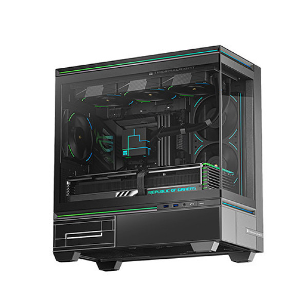 Vỏ Case Thermalright TL-M10 Black (M-ATX | Mini Tower | Có LED  | Không màn hình | Đen) 