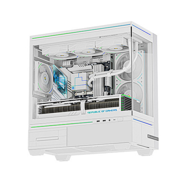 Vỏ Case Thermalright TL-M10W White (M-ATX | Mini Tower | Có LED  | Không màn hình | Trắng) 