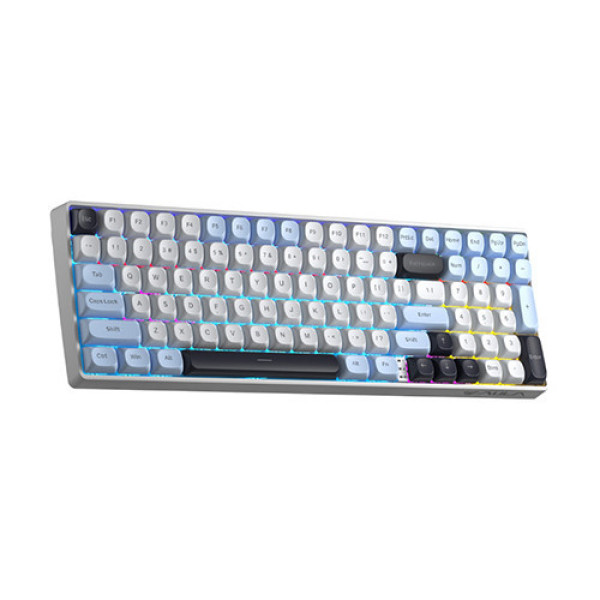 Bàn phím cơ AULA S100 Pro Glacier Blue Brown switch