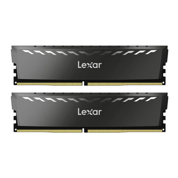 Ram PC Lexar Thor 32GB (2x16GB) DDR4 3200Mz Black (LD4BU016G-R3200GDXG)