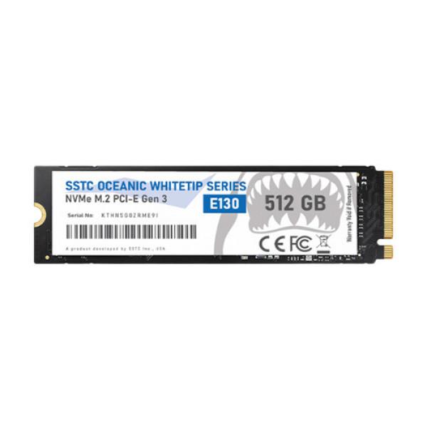Ổ cứng SSD SSTC Oceanic Whitetip E130 Plus 512GB M.2 2280 PCIe NVMe Gen 3 x 4