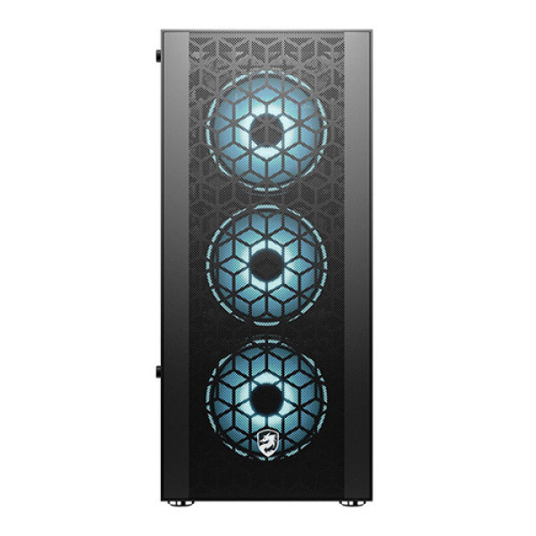 Vỏ Case VITRA SAPHIRA NX16 BLACK E-ATX 3FRGB KÈM 3 FAN RGB