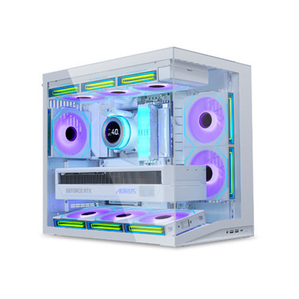 Vỏ Case Lian Li O11D Mini V2 Flow White