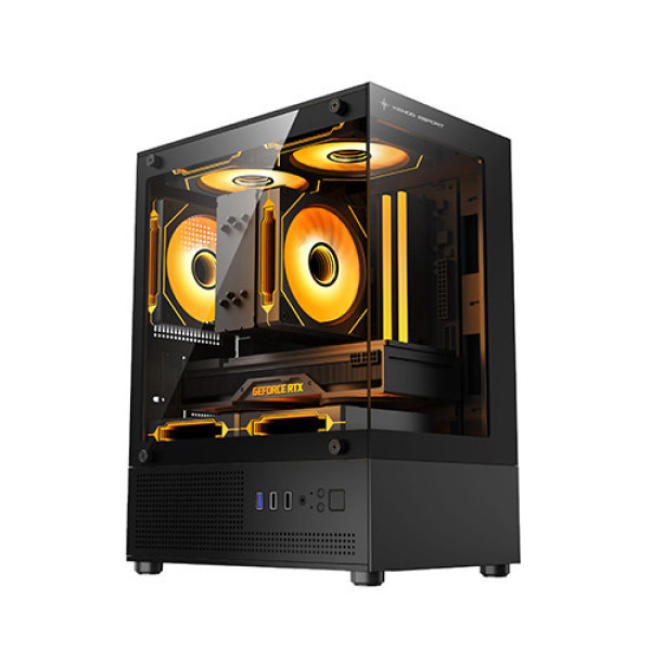 Vỏ Case KENOO ESPORT MK120 (Màu Đen | M-ATX)