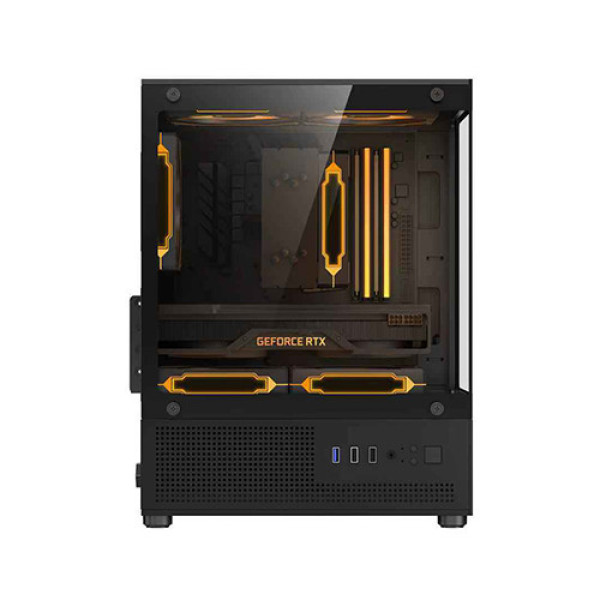 Vỏ Case KENOO ESPORT MK120 (Màu Đen | M-ATX)