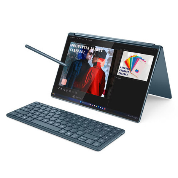 Laptop Lenovo Yoga Book 9 14IAH10 83KJ002UVN (Ultra 9 285H | 32GB | 1TB | Intel Arc™ Graphics 140T | 14 inch 2.8K OLED | Win 11 | Office | Tidal Teal) 