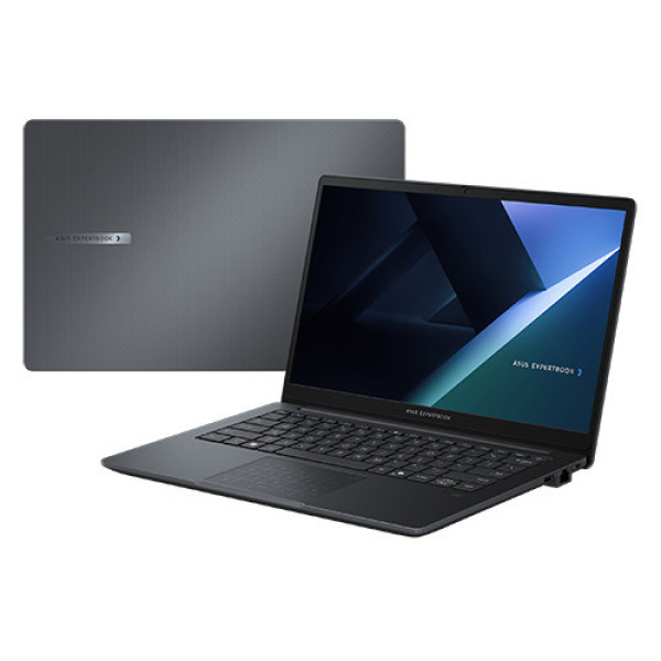 Laptop ASUS ExpertBook B1 BM1403CDA-S60974W (Ryzen 5-7535HS | 16GB | 512GB | AMD Radeon™ 660M | 14.0inch FHD | Win11 | Xám)