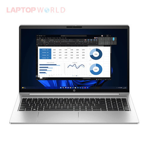Laptop HP ProBook 455 G10 878U6PA (Ryzen 5-7530U | 16GB | 512GB | AMD Radeon Graphics | 15.6 inch FHD | Cảm ứng | Win 11 | Bạc)