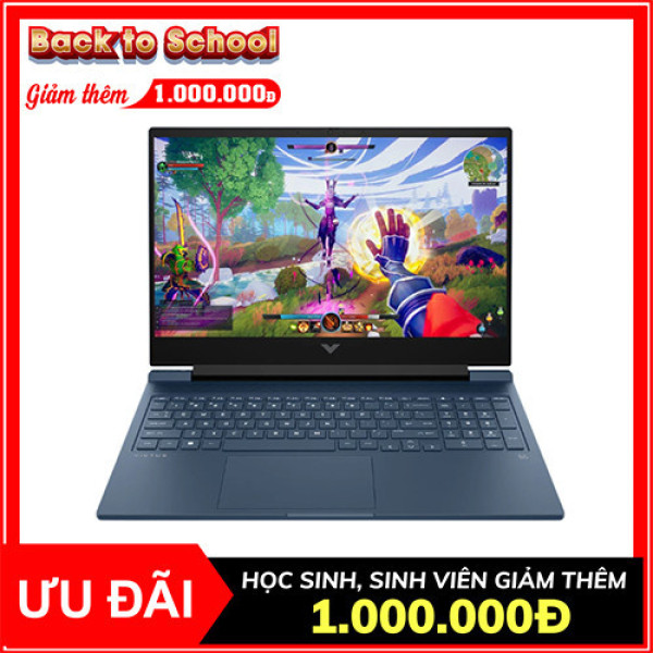 Laptop HP Victus 16-r0229TX 9Q980PA (Intel Core i5-13500H | 32GB | 512GB | RTX 4050 | 16.1 inch FHD 144Hz | Win 11 | Xanh)