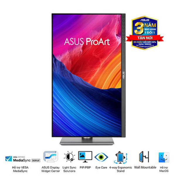 Màn Hình ASUS ProArt PA278QGV (27 inch | IPS | QHD | 120Hz | 5ms | Speaker)
