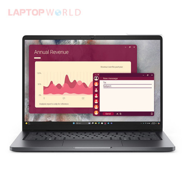 Laptop Dell Pro 14 PC14250 71076111 (Core 5 120U | 16GB | 1TB | Intel Graphics | 14 inch FHD+ | Win 11 Pro | Đen)