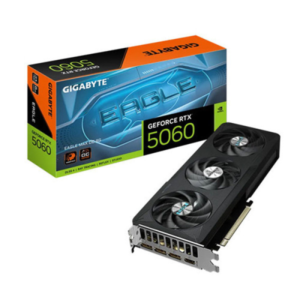 VGA Gigabyte RTX 5060 EAGLE MAX OC 8G (GV-N5060EAGLEMAX OC-8GD)